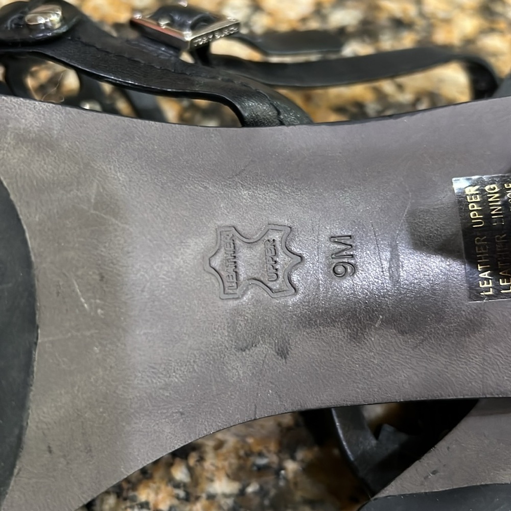 Tory Burch Holly 2 silver logo sling back sandals - Picture 3 of 6